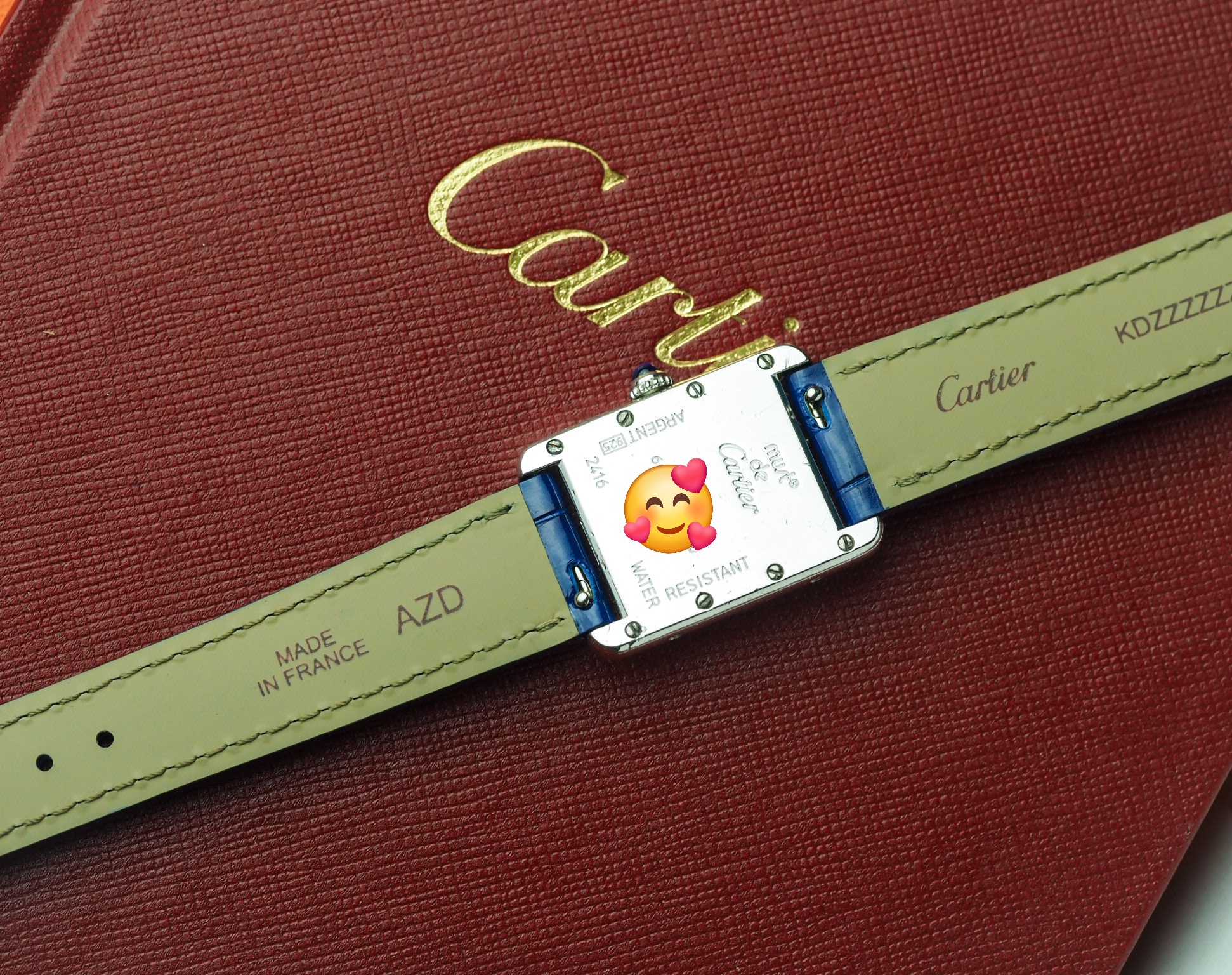Cartier Tank "Hermes" - obrazek 2