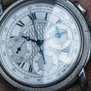 OLYMPUS DIGITAL CAMERA Maurice Lacroix Masterpiece Chronograph Limited Edition